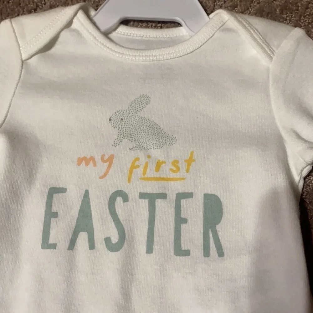 Carter’s My First Easter Onsie 3 Months NWT Infant Unisex Baby